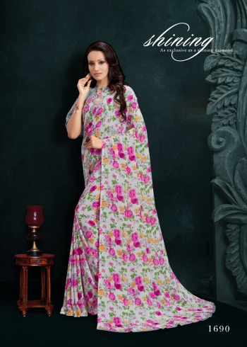 kodas Future fashion vol 4 Casual wear Saree wholesaler