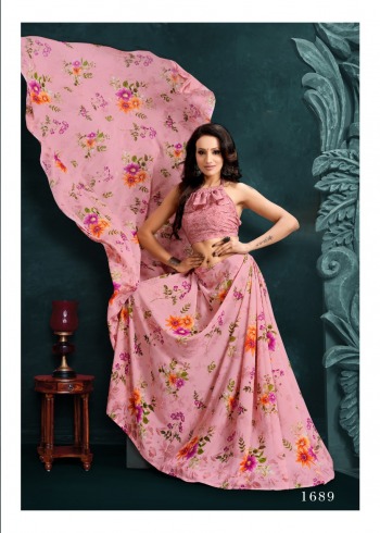 kodas Future fashion vol 4 Casual wear Saree wholesaler