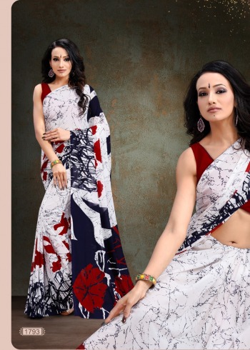 Kodas hall bol 76 Rennial print Saree wholesale Price