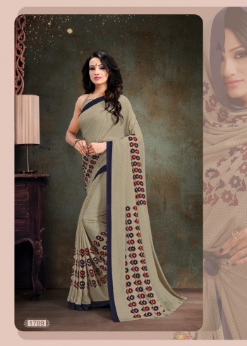 Kodas hall bol 76 Rennial print Saree wholesale Price