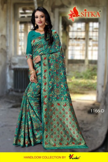 Kodas Spectrum 1166 Handloom Jacquard Silk saree wholesale Price