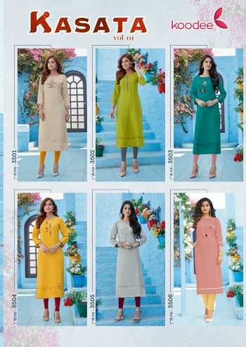 Koodee-Kasata-vol-1-Rayon-kurtis-wholesaler-8