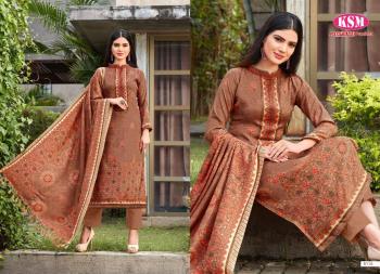 KSM Rutvi Pashmina Woollen Salwar Kameez catalog wholesaler