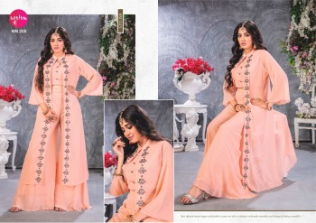 La Pink Wedding Bells vol 2 party wear Kurtis wholesaler