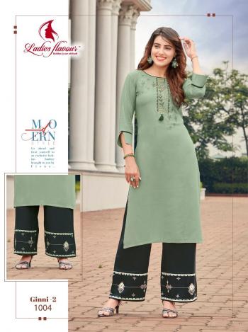 Ladies Flavour Ginni vol 2 Rayon kurtis wholesaler