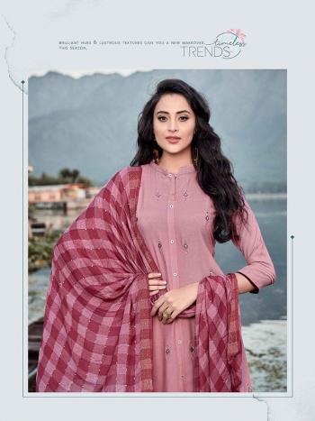 Ladies Flavour Gulmurg kurtis with palazzo and Dupatta wholesaler