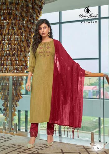 Ladies Flavour Kashish kurtis with Pant and Dupatta wholesaler