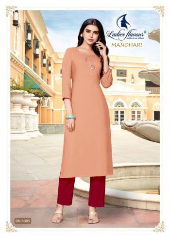 Ladies Flavour Manohari Rayon kurtis wholesaler