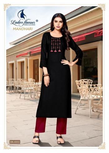 Ladies Flavour Manohari Rayon kurtis wholesaler