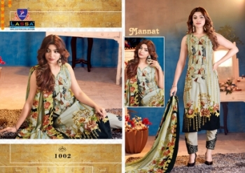 Lassa Mannat Cotton dress material catalog wholesaler