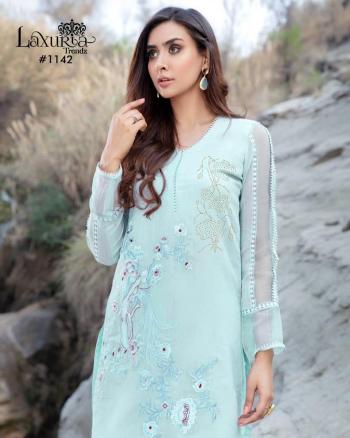 Laxuria Trendz 1142 Party wear hand work kurtis with Pant wholesaler