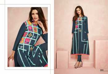 LT Nitya Aura vol 3 Rayon kurtis wholesaler