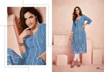 LT Nitya Aura vol 3 Rayon kurtis wholesaler