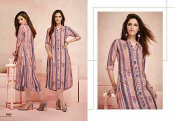 LT Nitya Aura vol 3 Rayon kurtis wholesaler