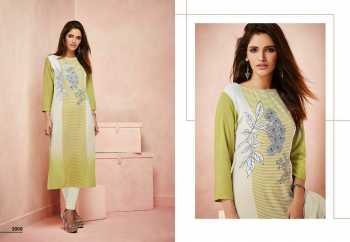 LT Nitya Aura vol 3 Rayon kurtis wholesaler