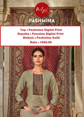 LT Nitya Pashmina vol 5 Winter Salwar Kameez wholesaler