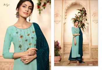 LT Nitya vol 40 nx Silk kurtis with palazzo wholesale price