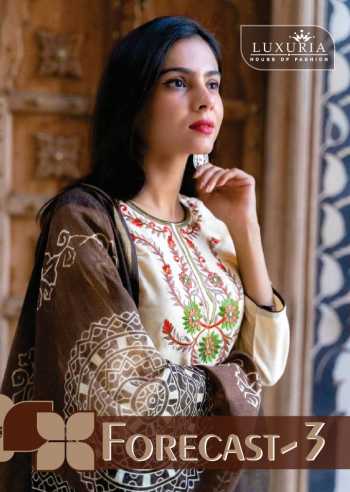 Luxuria House Of fashion Forecast vol 3 Kurtis with Dupatta catalog