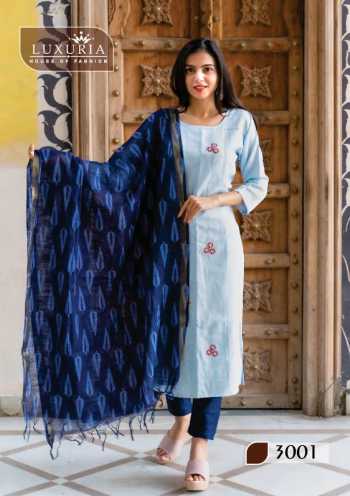 Luxuria House Of fashion Forecast vol 3 Kurtis with Dupatta catalog