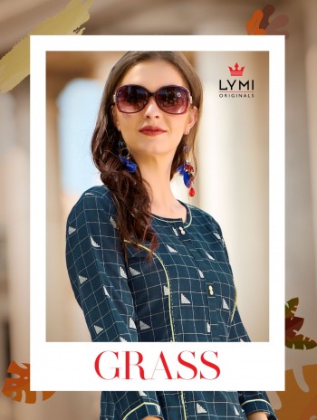 Lymi Grass Cotton Casual wear kurtis wholesaler