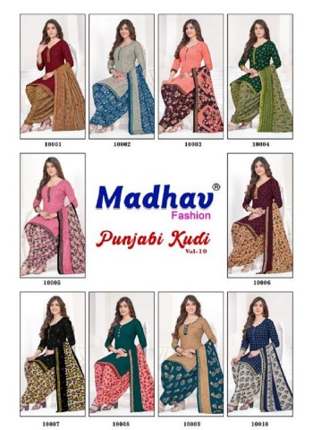 Madhav-Punjabi-Kudi-vol-10-Cotton-Suits-catalog-1