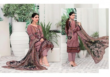 Madhav-Fashion-Riwaaz-Lawn-Cotton-pakistani-Dress-Material-catalog-3