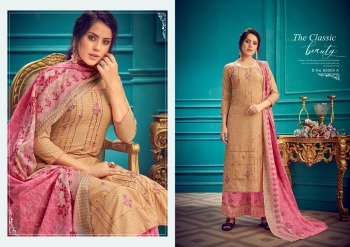 Mahewish Jam Silk Embroidered Salwar Kameez wholesale Price