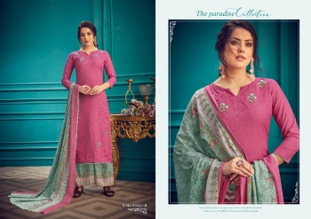 Mahewish Jam Silk Embroidered Salwar Kameez wholesale Price