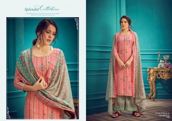 Mahewish Jam Silk Embroidered Salwar Kameez wholesale Price