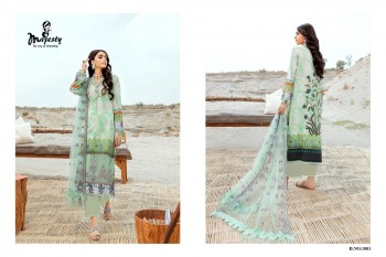 Majesty Afrozeh Jam Silk Cotton pakistani suits