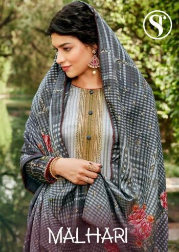 Malhari Pashmina Winter Woollen Suits catalog wholesaler