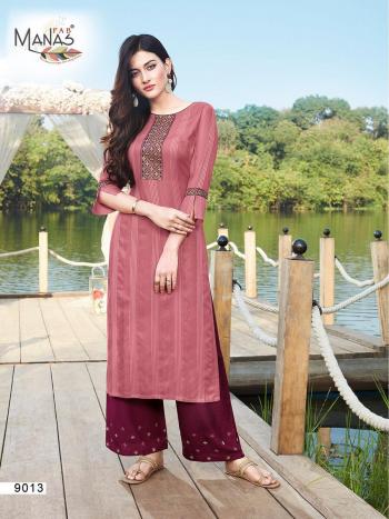 Manas Hirwa vol 2 Rayon kurtis with Palazzo catalog