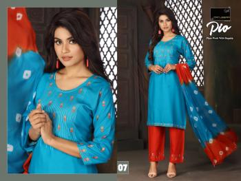 Manjeera Pio Rayon kurtis with palazzo wholesaler