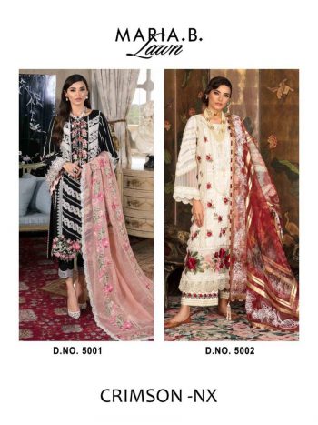 Maria B Lawn Crimson Nx Pakistani suits