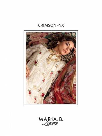 Maria B Lawn Crimson Nx Pakistani suits