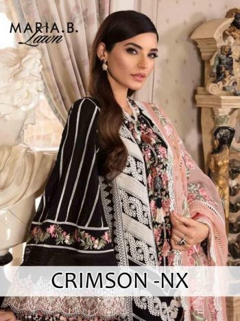 Maria B Lawn Crimson Nx Pakistani suits