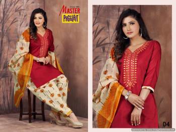 Master Pagglait Cotton Readymade Suits wholesaler