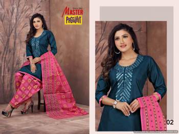 Master Pagglait Cotton Readymade Suits wholesaler