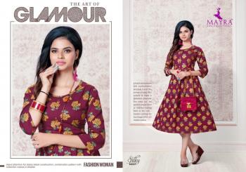 Mayra Silky rayon kurtis wholesaler