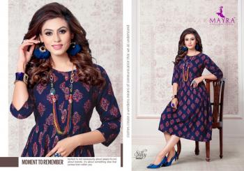 Mayra Silky rayon kurtis wholesaler