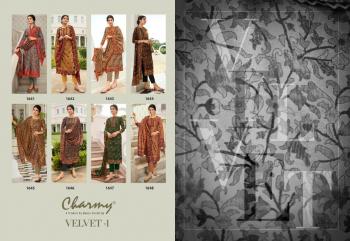 Meera trendz Charmy Velvet Digital print Salwar Kameez Wholesaler