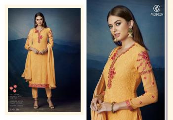 Mehreen 109 to 116 Series Georgette Salwar Kameez catalog