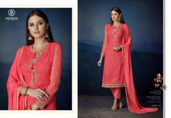 Mehreen 109 to 116 Series Georgette Salwar Kameez catalog