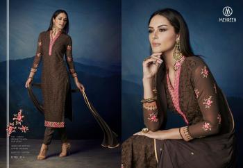 Mehreen 109 to 116 Series Georgette Salwar Kameez catalog