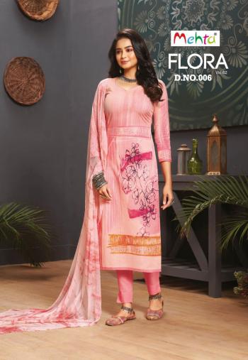 Mehta flora vol 62 Cotton Dress material wholesale Price