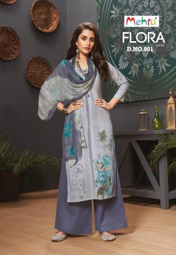 Mehta flora vol 62 Cotton Dress material wholesale Price