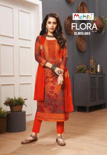 Mehta flora vol 62 Cotton Dress material wholesale Price