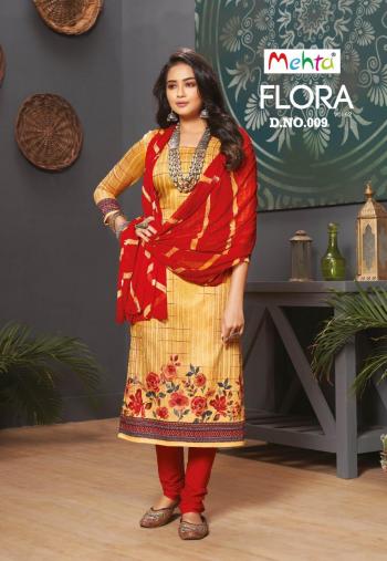 Mehta flora vol 62 Cotton Dress material wholesale Price