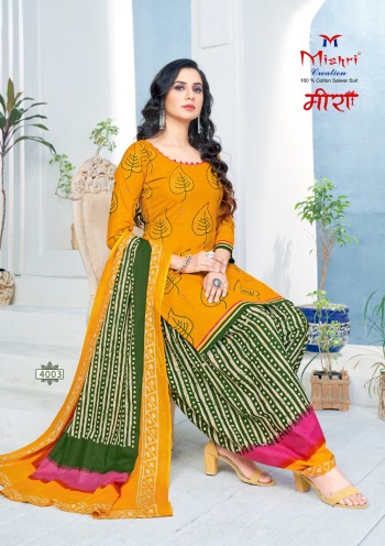 Mishri Meera vol 4 Cotton dress wholesaler Price