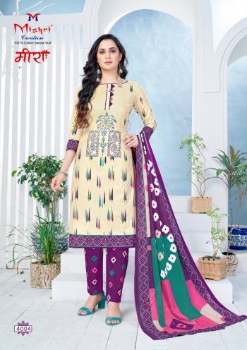 Mishri Meera vol 4 Cotton dress wholesaler Price